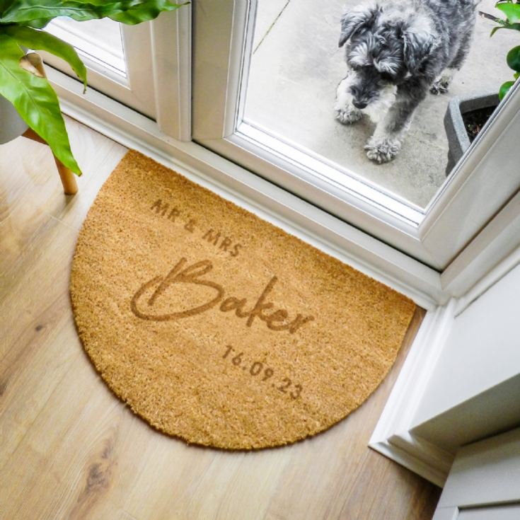 Personalised Couples Doormats product image