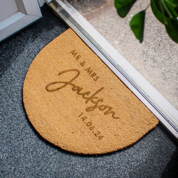 Personalised Couples Doormats product image