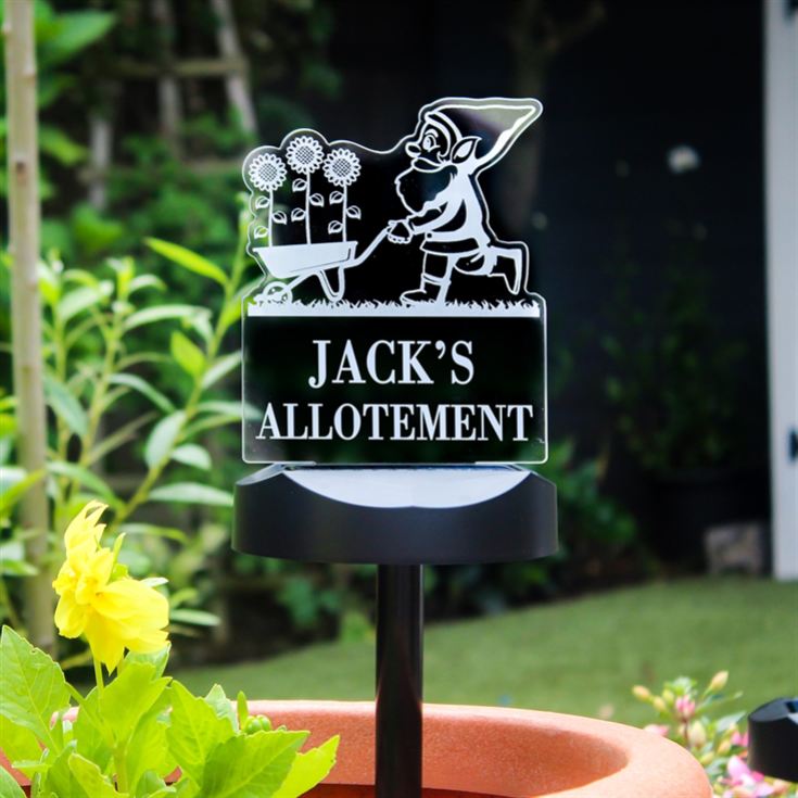 Personalised Outdoor Solar Lights product image