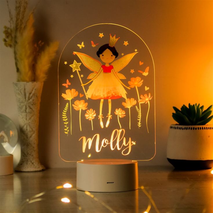 Personalised Fairy Princess LED Colour Changing Light product image