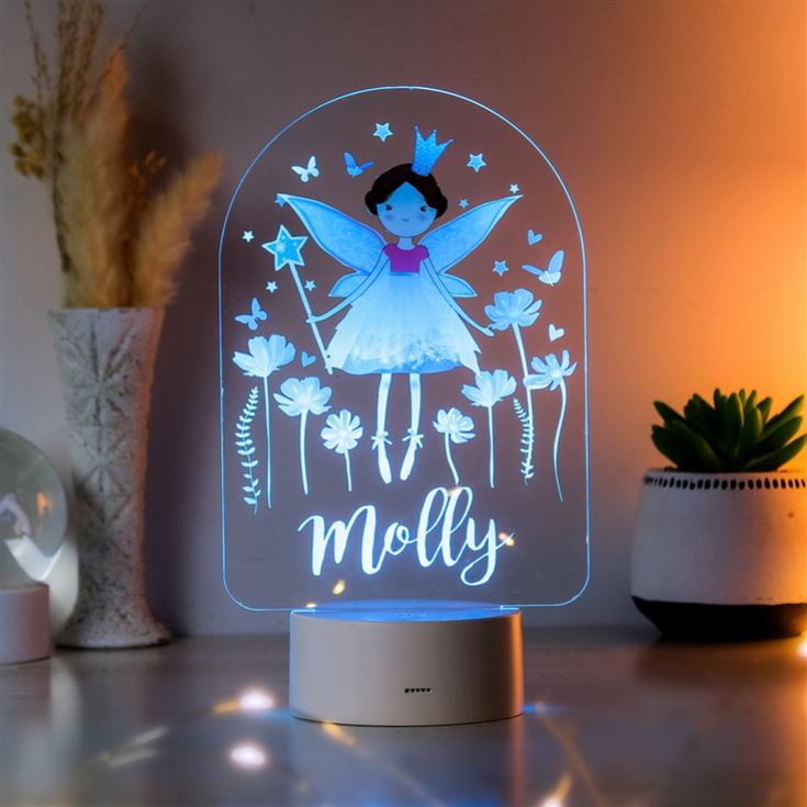 Personalised Fairy Princess LED Colour Changing Light product image
