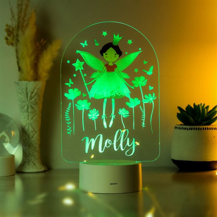 Personalised Fairy Princess LED Colour Changing Light product image