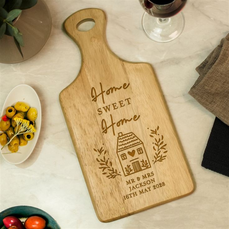 Personalised HOME Wooden Paddle Board product image