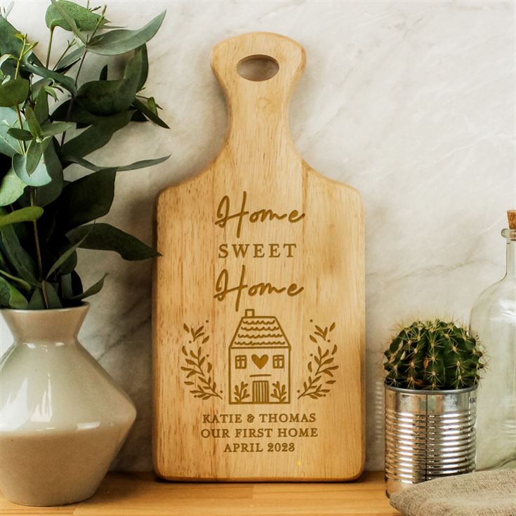 Personalised HOME Wooden Paddle Board product image