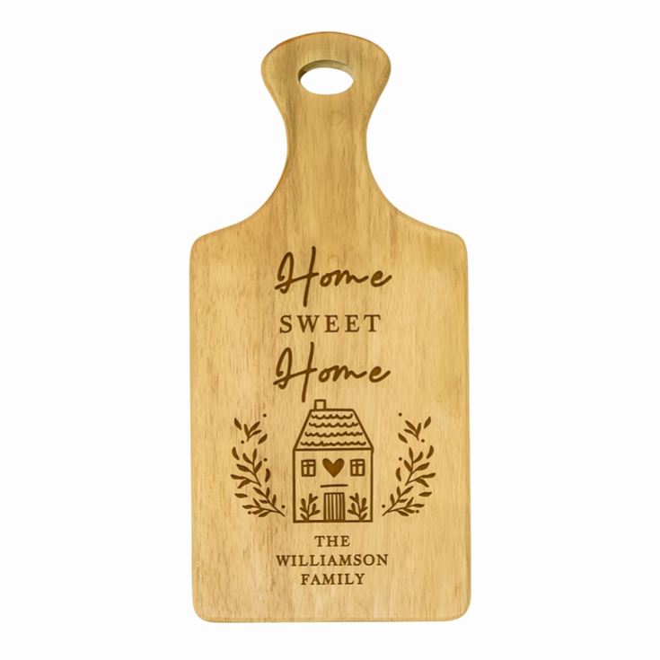 Personalised HOME Wooden Paddle Board product image