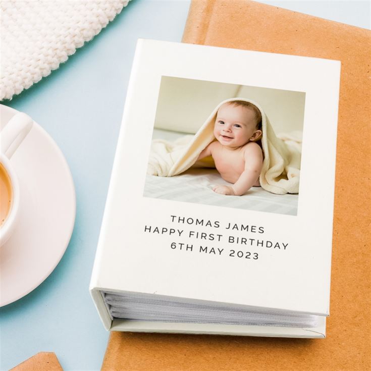 Personalised Photo Upload 6x4 Photo Album with Sleeves product image