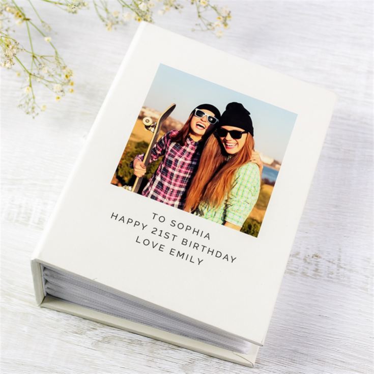 Personalised Photo Upload 6x4 Photo Album with Sleeves product image