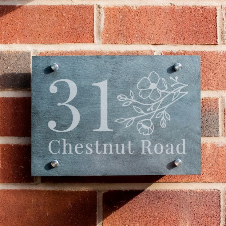 Personalised Slate House Signs product image