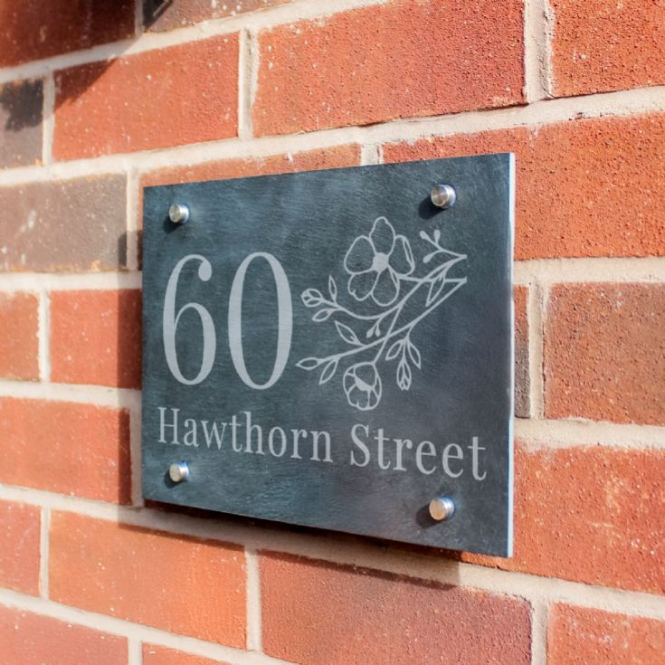 Personalised Slate House Signs product image