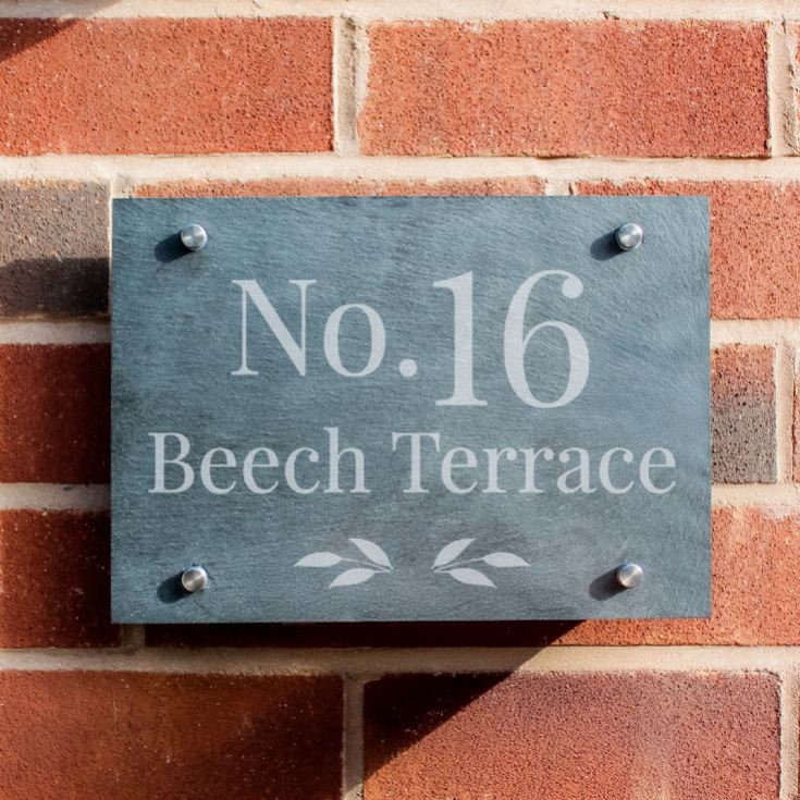 Personalised Slate House Signs product image
