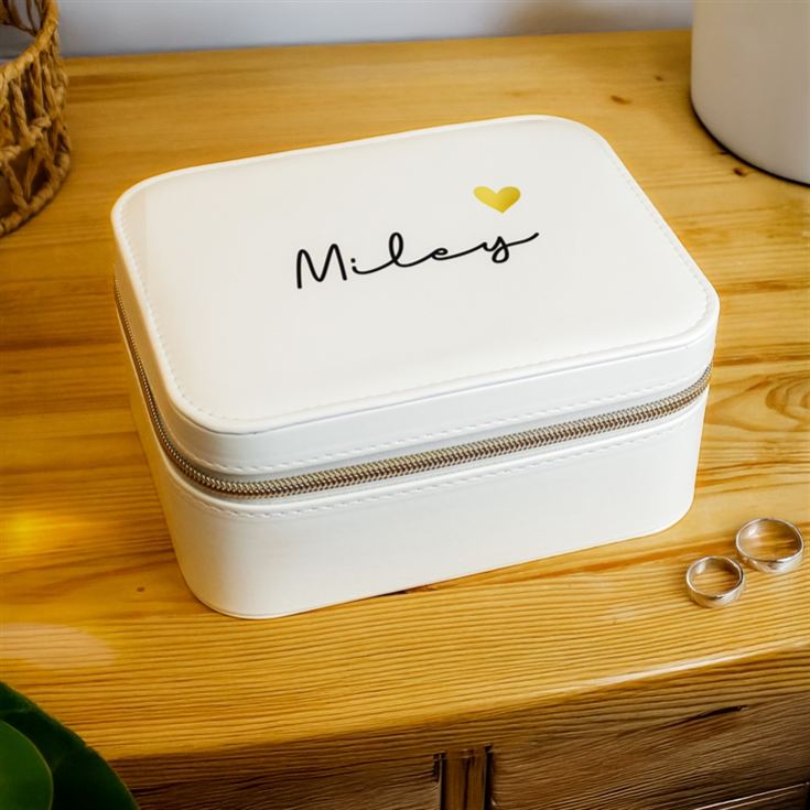 Personalised Travel Jewellery Box product image
