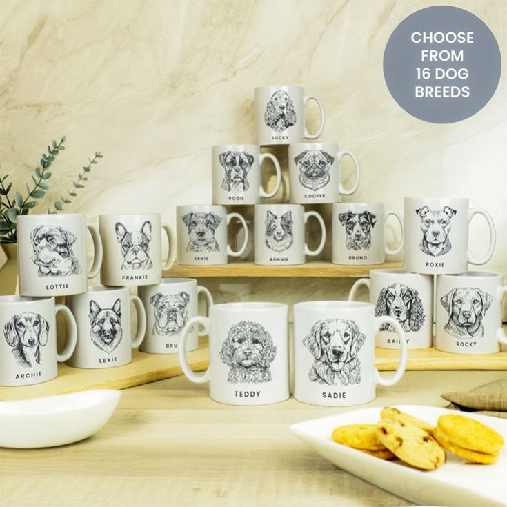Personalised Dog Breed Mug product image