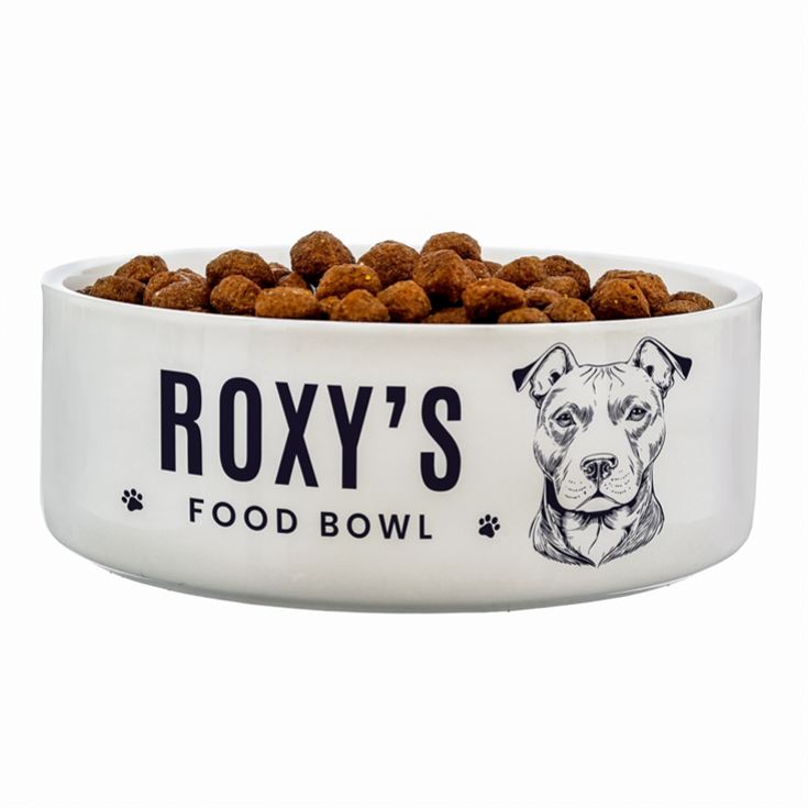 Personalised Dog Breed Feeding Bowl product image