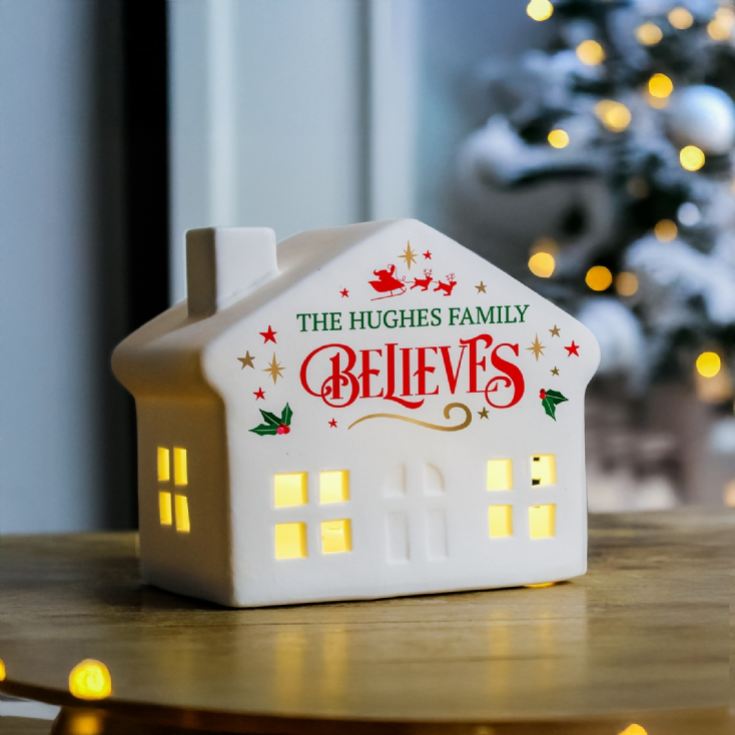 Personalised Christmas LED Houses product image