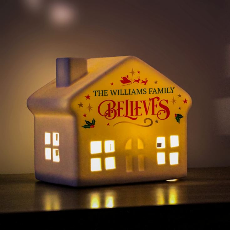 Personalised Christmas LED Houses product image