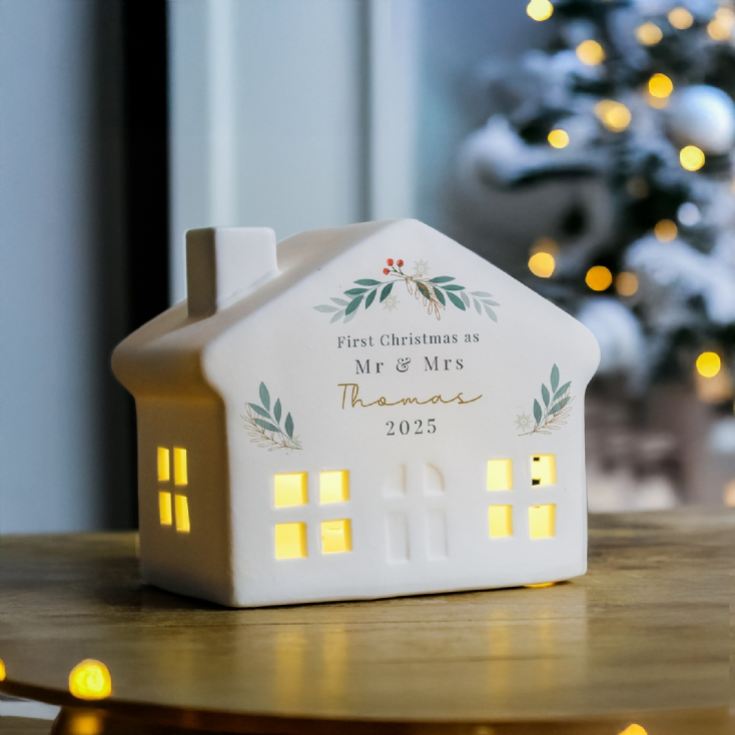 Personalised Christmas LED Houses product image