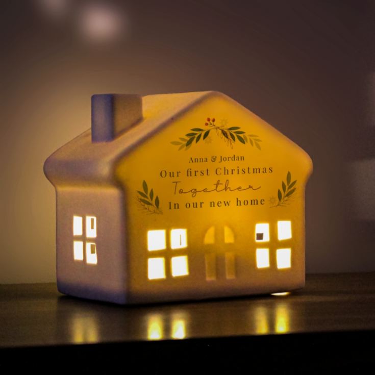 Personalised Christmas LED Houses product image