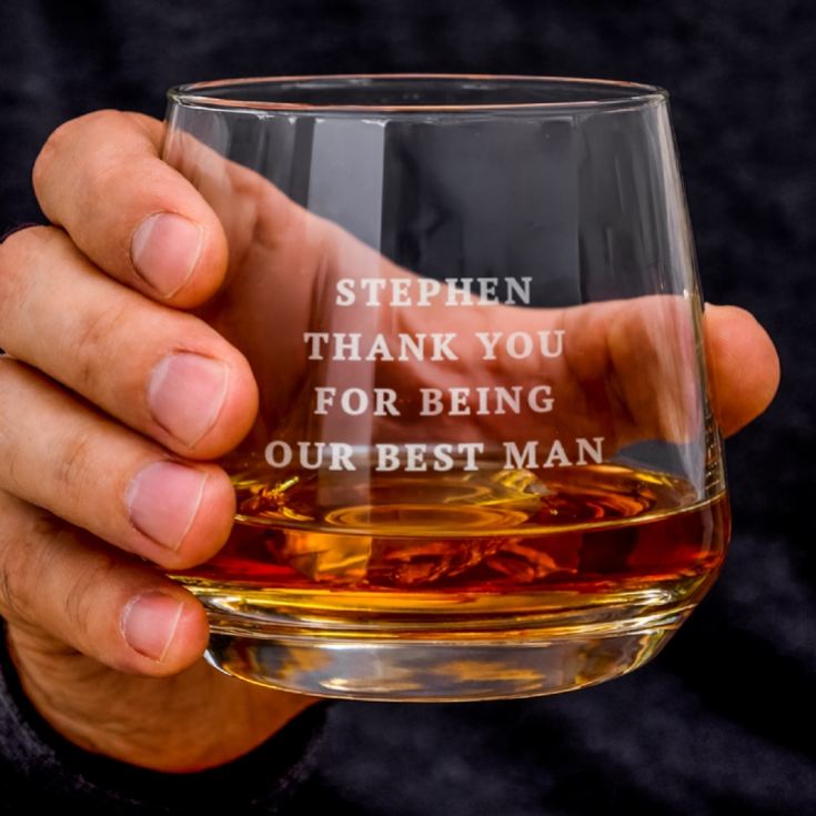 Personalised Whiskey Glass product image