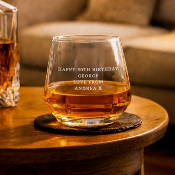 Personalised Whiskey Glass product image