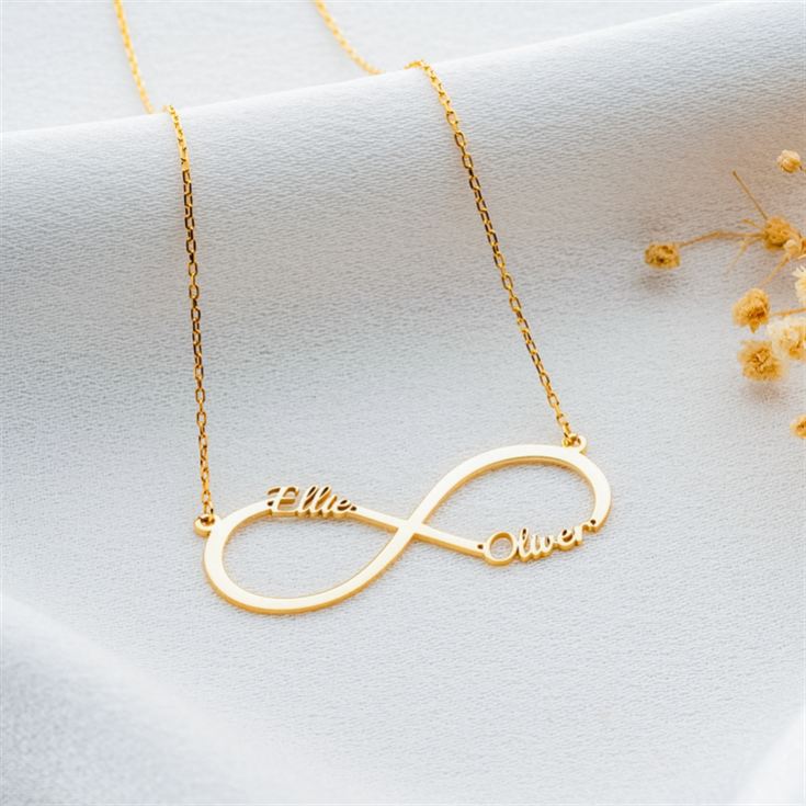 Personalised Infinity Name Necklace product image