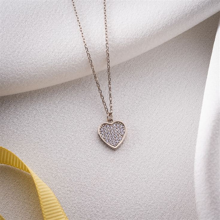 Heart Birthstone Necklace product image