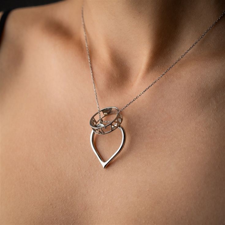 Heart Shaped Ring Holder Necklace product image