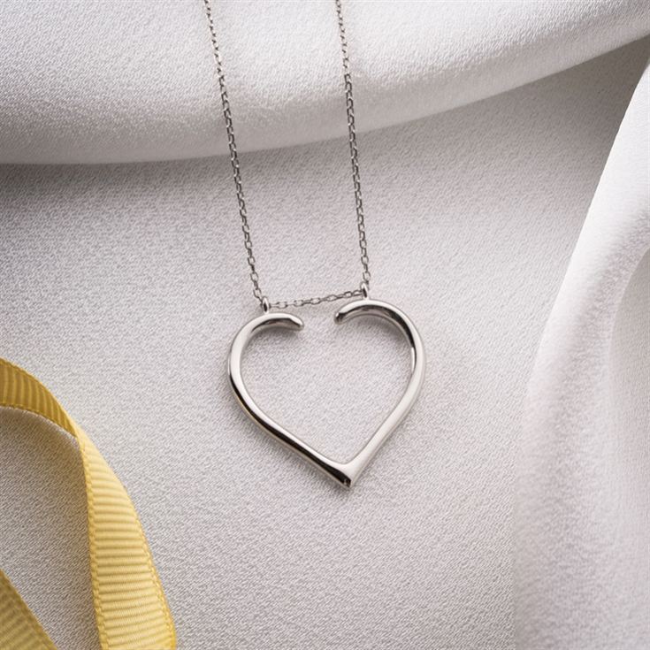 Heart Shaped Ring Holder Necklace product image