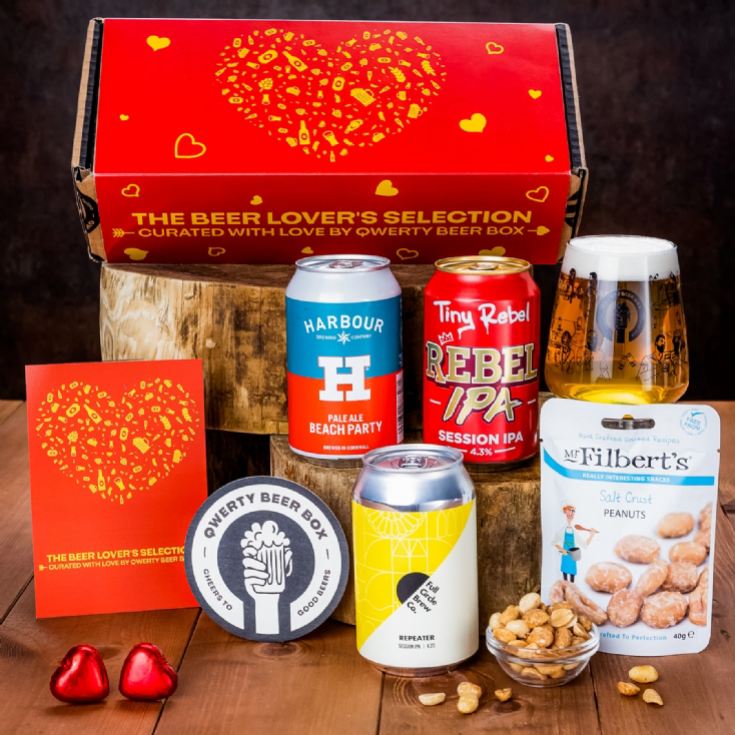 Premium Beer Lover Valentine's Craft Beer Gift Pack product image