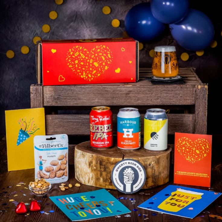 Premium Beer Lover Valentine's Craft Beer Gift Pack product image