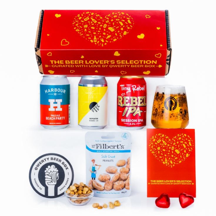 Premium Beer Lover Valentine's Craft Beer Gift Pack product image