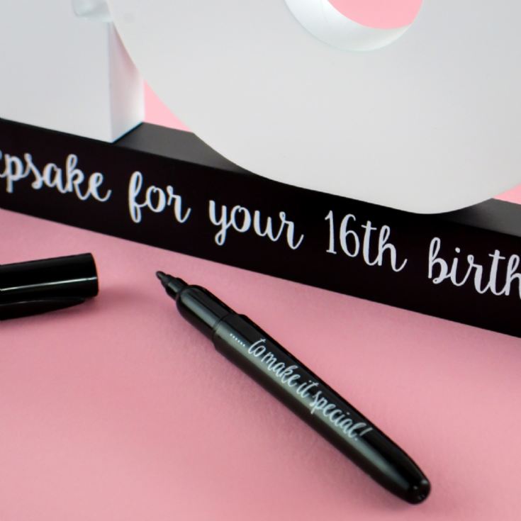 16th Birthday Signature Number product image