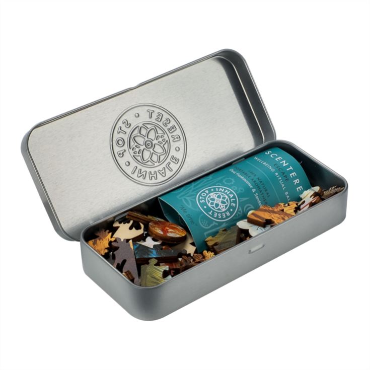 Escape Aromatherapy Balm & Change of Pace Jigsaw Gift Tin product image
