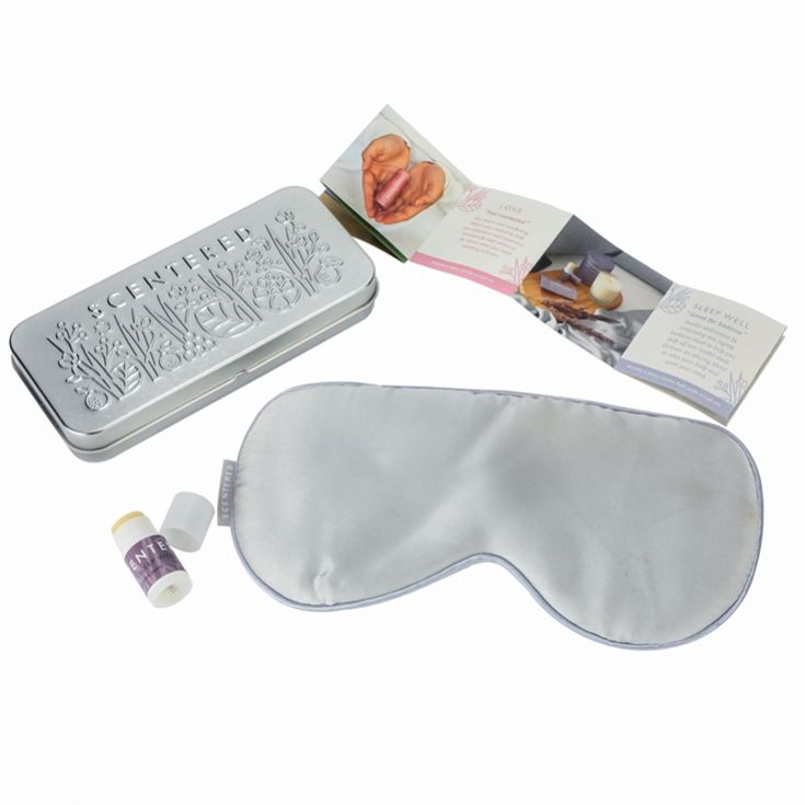 Goodnight Aromatherapy Gift Tin with Eye Mask & Ear Plugs product image