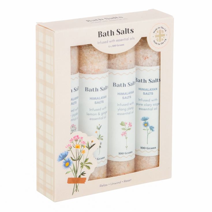 Floral Bath Salt Gift Set product image