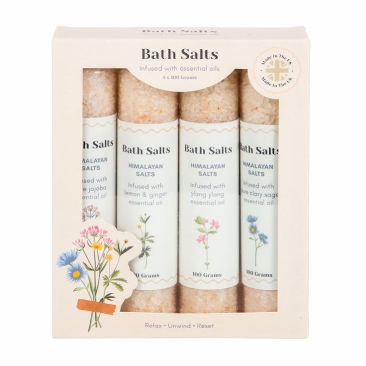 Floral Bath Salt Gift Set product image