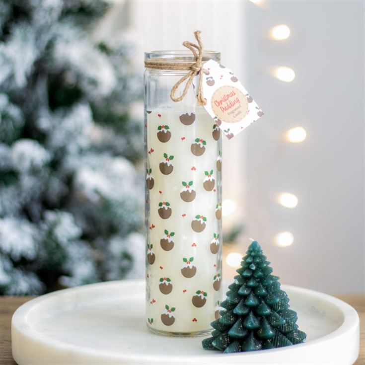 Christmas Pudding Scent Advent Tube Candle product image