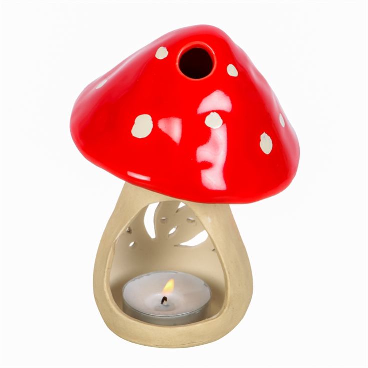 Ceramic Mushroom Tealight Candle Holder product image