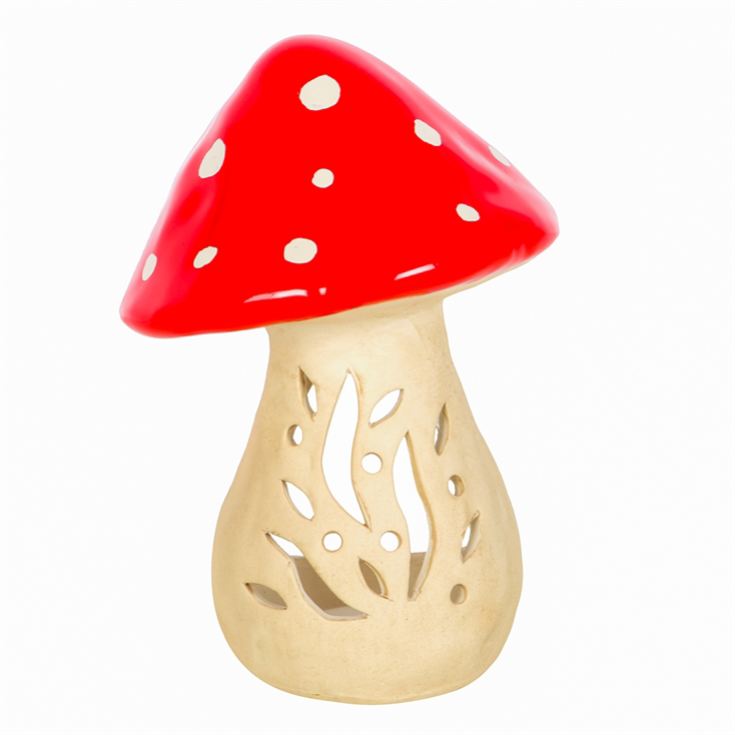 Ceramic Mushroom Tealight Candle Holder product image
