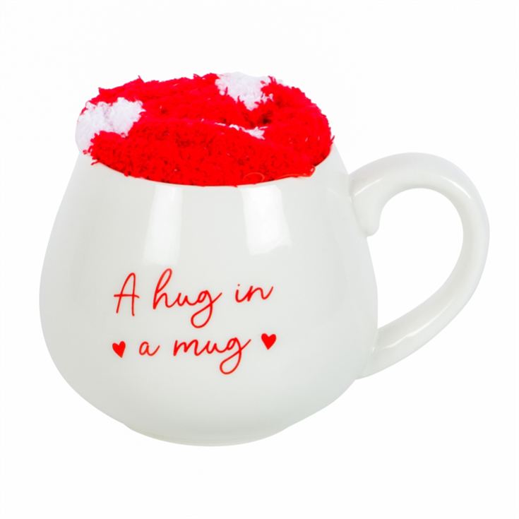 Hug in a Mug Heart Mug and Socks Set product image