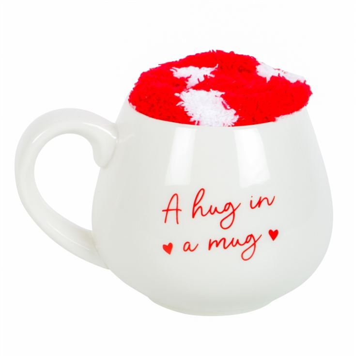 Hug in a Mug Heart Mug and Socks Set product image