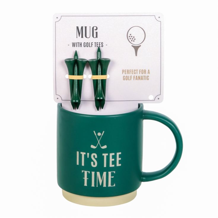 It's Tee Time Mug with Golf Tees product image