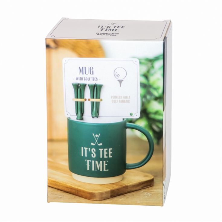 It's Tee Time Mug with Golf Tees product image