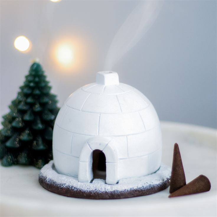 Winter Igloo Incense Cone Burner product image