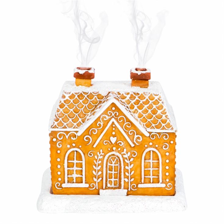 Gingerbread House Incense Cone Burner product image