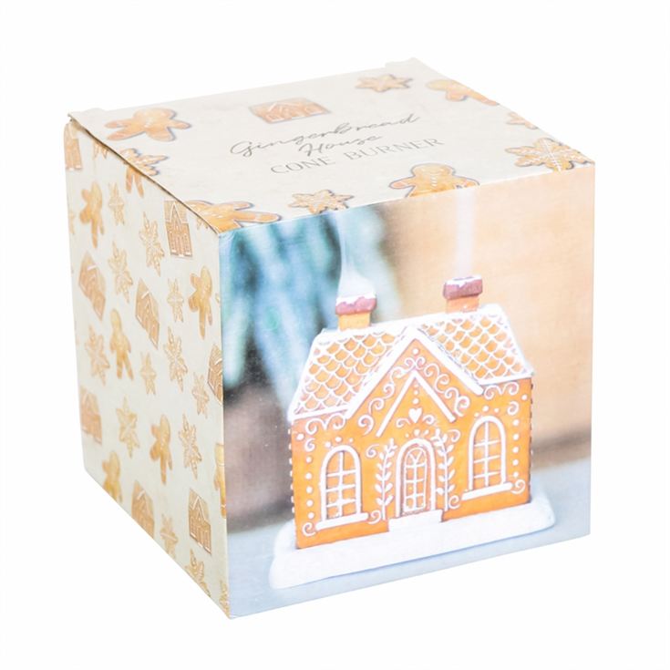 Gingerbread House Incense Cone Burner product image