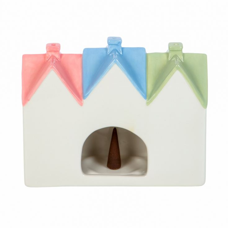 Pastel House Incense Cone Burner & Tealight Holder product image
