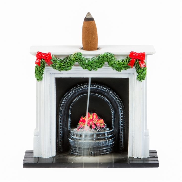 Christmas Fireplace Backflow Incense Burner product image