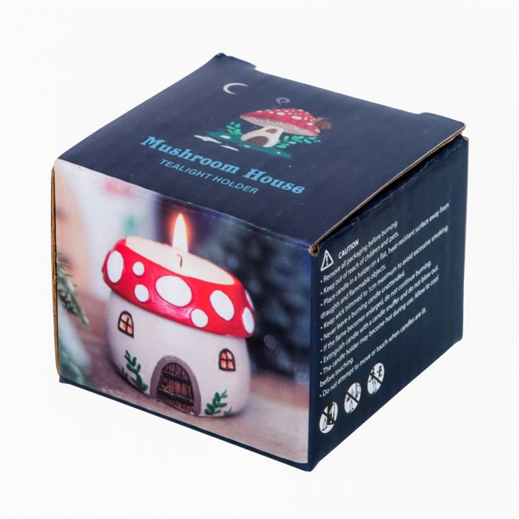 Mushroom House Tealight Holder product image