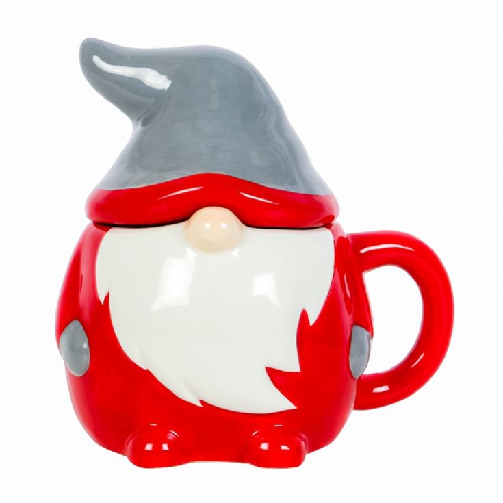 Christmas Gonk Lidded Ceramic Mug product image
