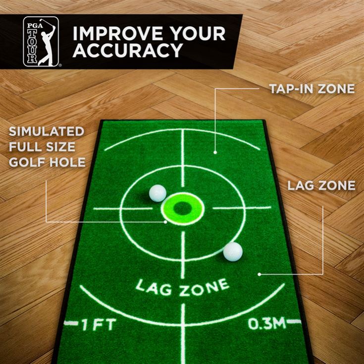 PGA Tour 8FT Deluxe Putting Mat product image